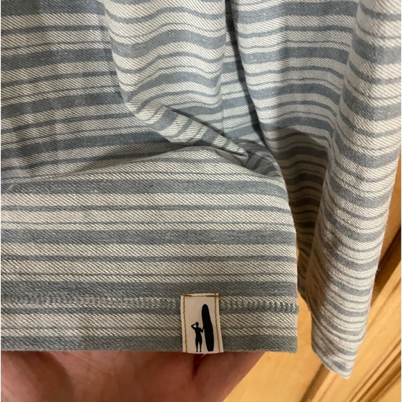 JOHNNIE- O- Striped Cotton Hoodie - Picture 3 of 5